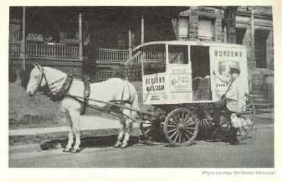 Milk wagon